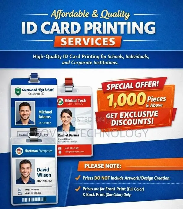 PVC Id Card Printing · Photo 1