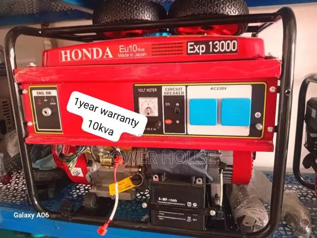 Tycoon Watts Honda 10kva 13000watts Petrol 10kva · Photo 1