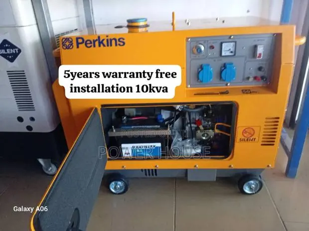 Celesti 10kva 13000watts Diesel Generator Perkins · Photo 1