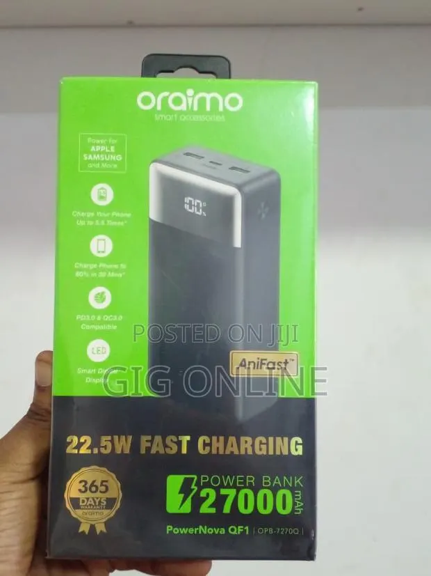 Oraimo Fast Charge Power Bank · Photo 1