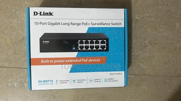DLINK DGS1010P 8port Poe Gigabit Switch
