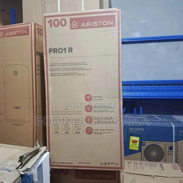 Ariston Pro R Horizontal 100 Litres Water Heater · Photo 1