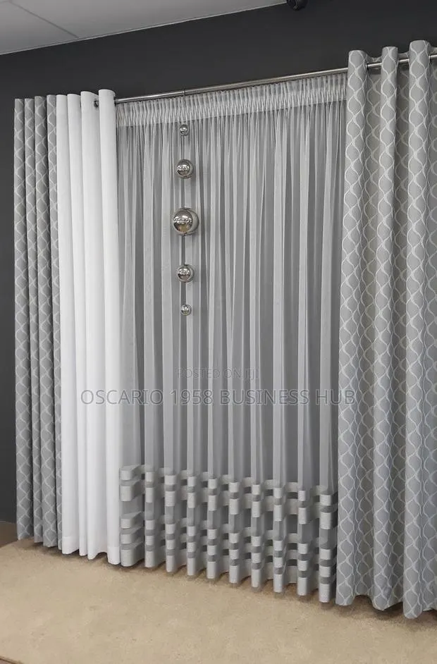 Timeless Twists Modern Design Window Curtain Available · Photo 1