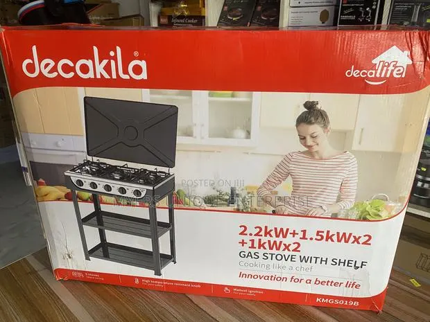 Decakila Heavy Duty Gas Stove-Daily Cooking Use · Photo 1