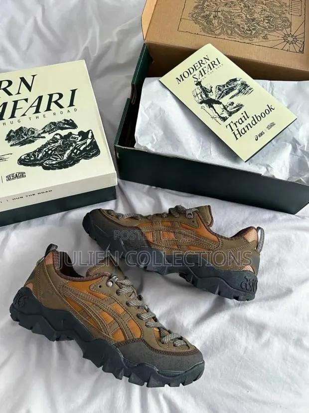 Asics Gel Pinkax Safari Brown Black · Photo 1