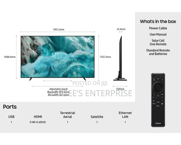 Samsung 85Q7F 85 Inch QLED 4k Smart · Photo 1