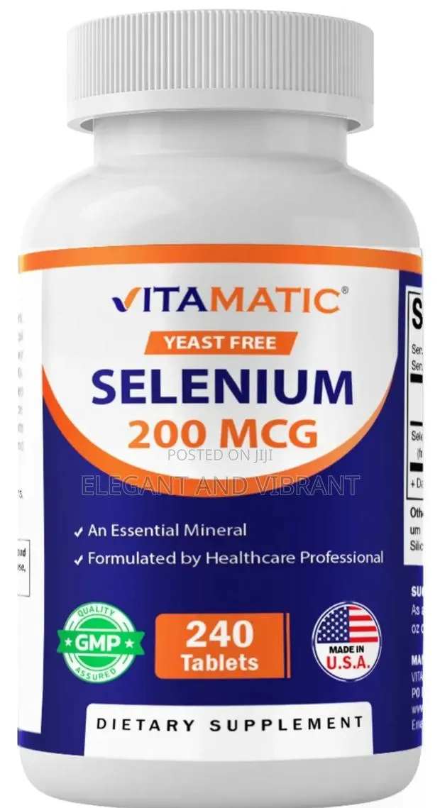 Yeast Free Selenium 200mcg - 240 Tablets · Photo 1