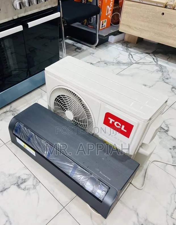Get TCL 1.5hp Split Type Dual Inverter Air Conditioner(Black). · Photo 1