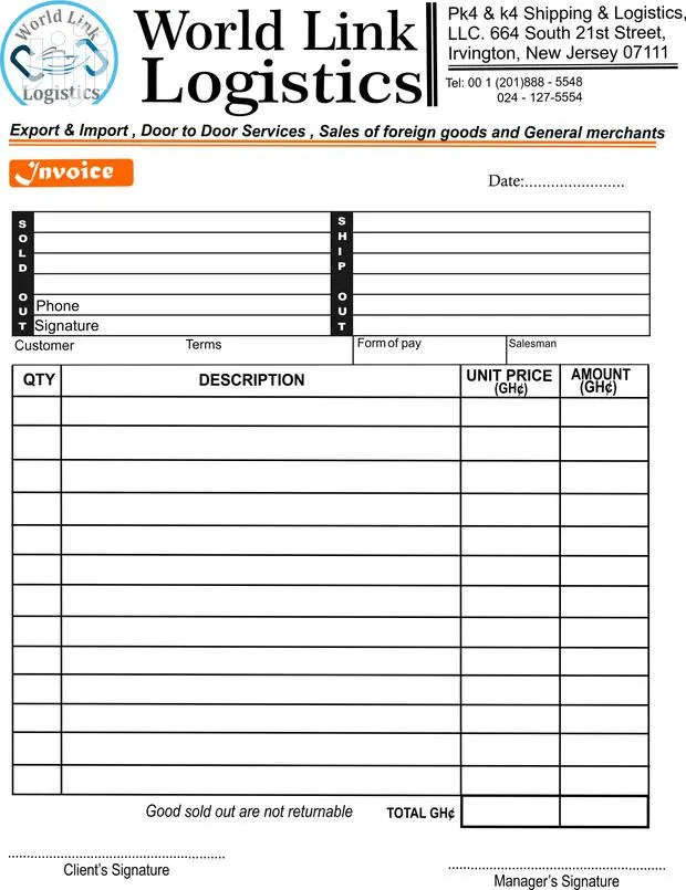 Carbonized Receipts Books Invoice (Customized) · Photo 1