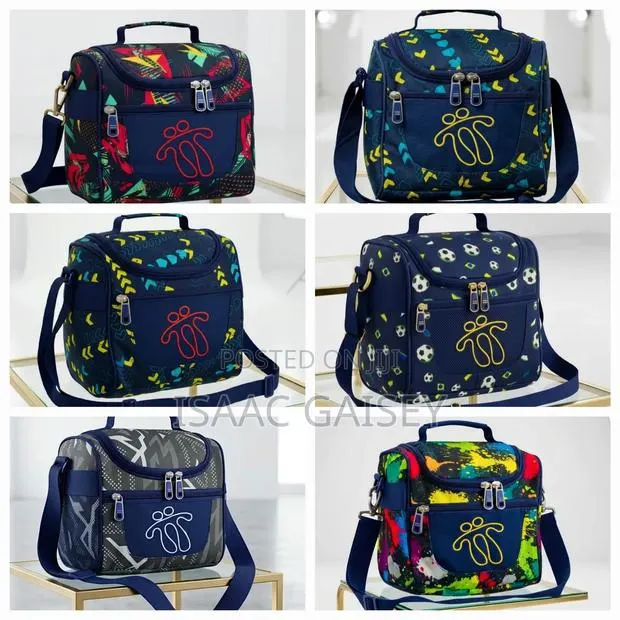 Insulated Lunch Bags With Secure Zip and Side Water Bottle Pockets · Photo 1