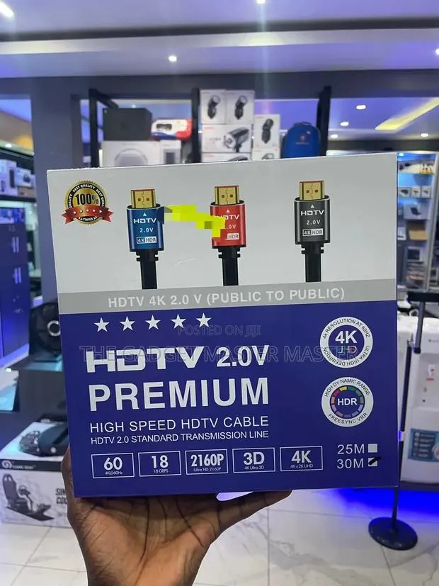 HDTV 2.0v Premium High Speed 30m Hdmi Cable · Photo 1