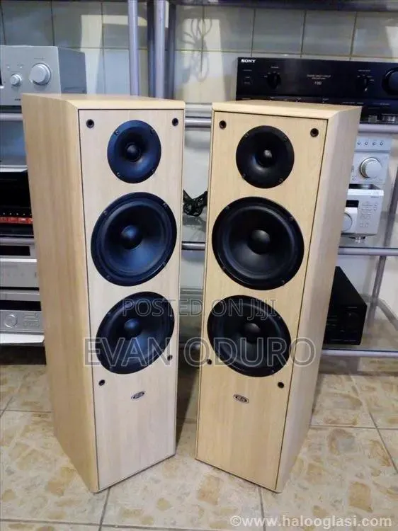 Powerf German Made Floor Speaker Eltax 4 Ur Avr Receiver,/Sound System · Photo 1