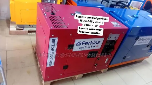 Remote Control Perkins 15kva 16500watt Diesel Generator · Photo 1