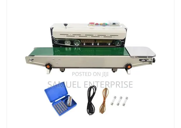 Automatic Continuous Band Sealer + Date Printer · Photo 1
