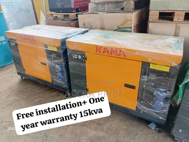 Free Installation of Generator 15kva Diesel Kama Uk Made · Photo 1