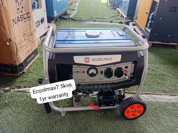 Ecoolmax 7.5KVA Petrol Generator – Dependable Power You Can 7.5kva · Photo 1