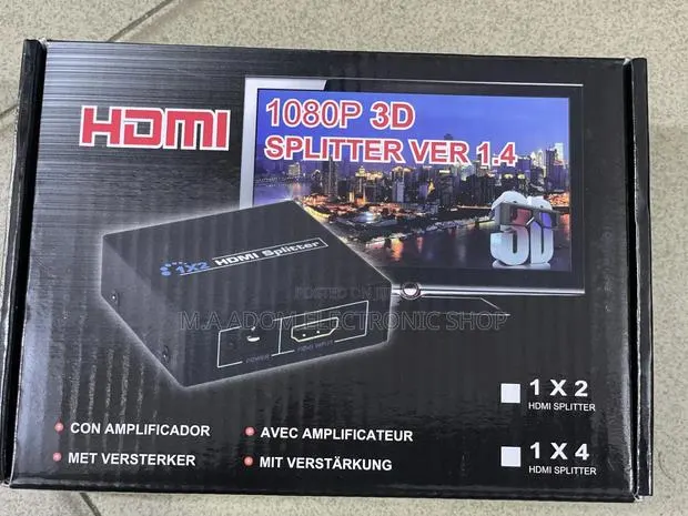 Hdmi Splitter 1 in 4 Out ( 1080p ) · Photo 1