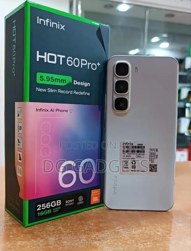 New Infinix Hot 60 Pro+ 256 GB Gold · Photo 1