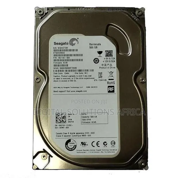 Seagate 3.5 500GB Hard Disk · Photo 1