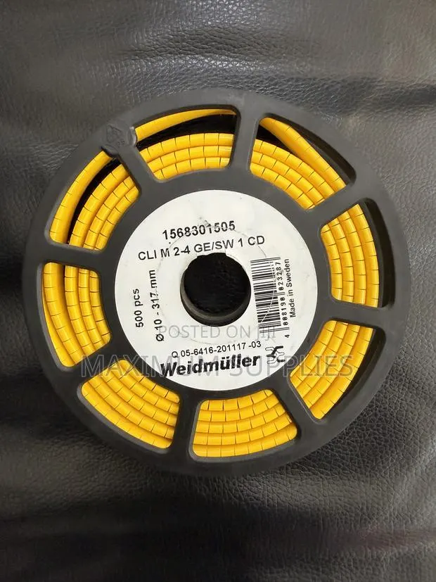Weidmüller Cli M 2-4 Ge/Sw 1 Cd Marker Roll · Photo 1