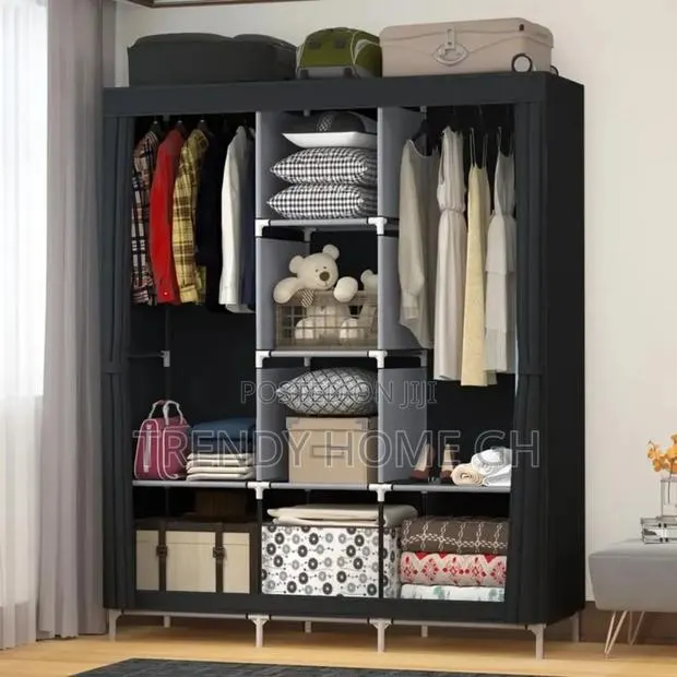 3 in 1 Foldable Wardrobe for Clothes Storage · Photo 1