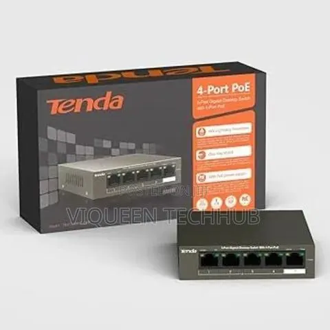 Tenda 5 Port Cloud Managed Poe · Photo 1