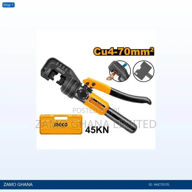 Hydraulic Crimping - Hhct0170 · Photo 1