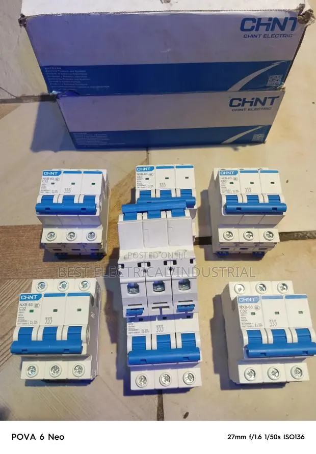 Chint 3 Pole Breaker 63A · Photo 1