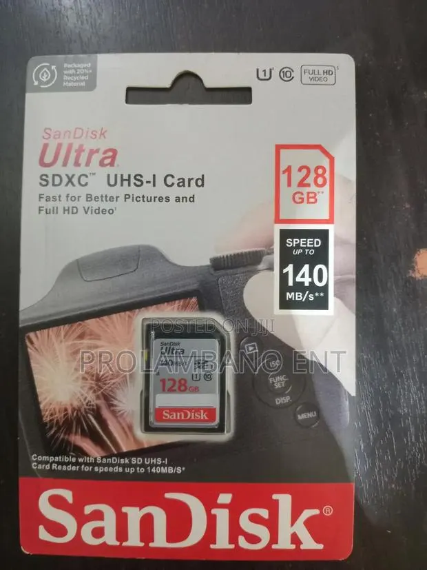 128GB Sandisk Ultra SDXC · Photo 1