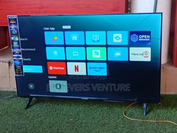 ALLYONS 43-Inch Smart LED TV – Modern Design Full HD · Photo 1