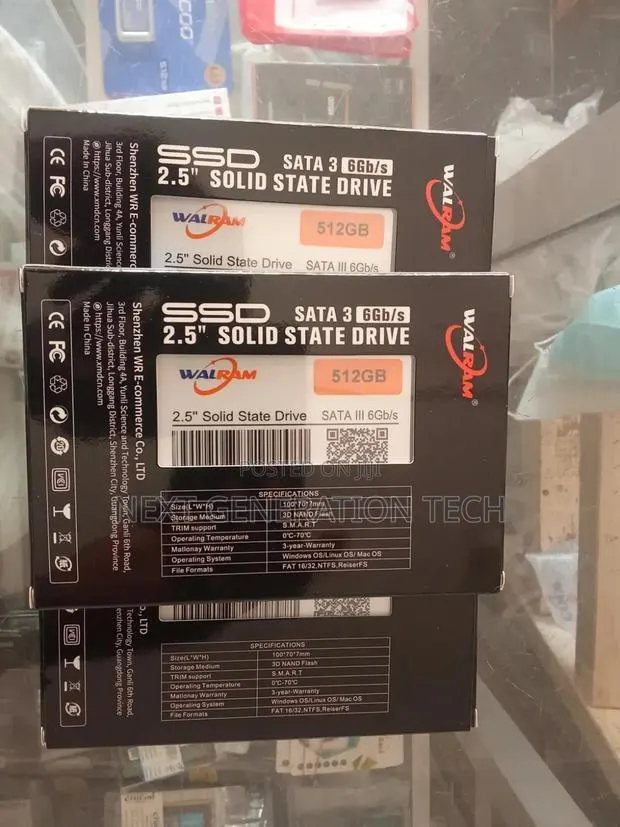 512GB Solid State Drive · Photo 1