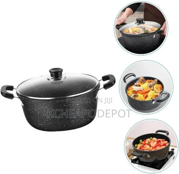 Cook Like a Pro – Large Soup Pot With Lid · Photo 1