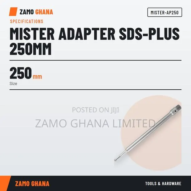 Mister Adapter SDS-Plus 250Mm - MISTER-AP250 · Photo 1