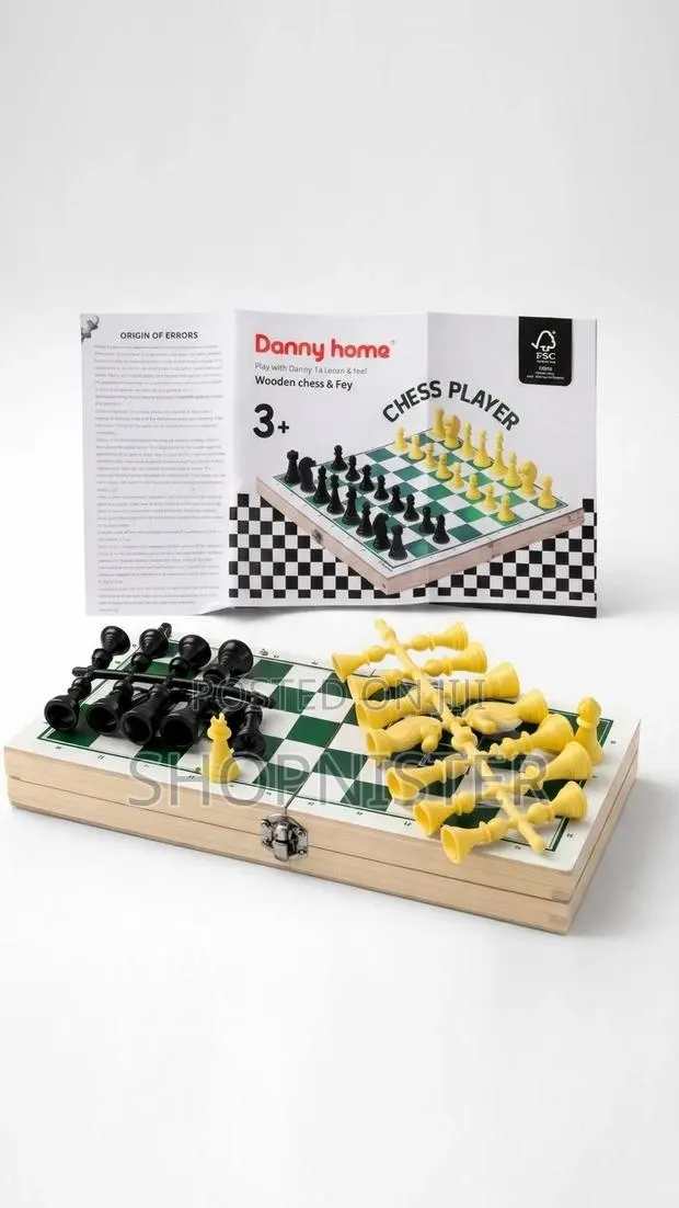 Foldable Wooden Board Gamdanny Home Wooden Chess Set – Classic · Photo 1