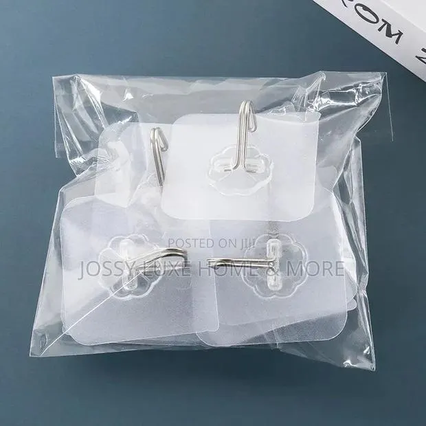 10 PCS Strong Adhesive Wall Hanging Load-Bearing Kitchen Hook · Photo 1