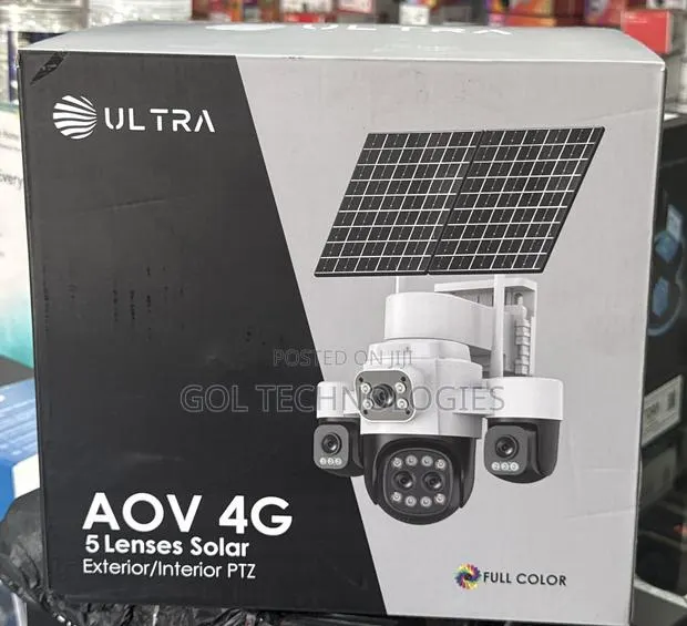 Ultra Aov 4g 5lenses Solar Exterior/Interior PTZ Ul66x5q-M6-Wg-Sl · Photo 1