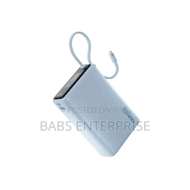 Promate Titan-35w 35W SuperSpeed Power Bank With USB-C Cable 20,000mah · Photo 1