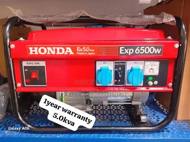 Panel Stratus Honda Pertrol Generator 5.0kva 8200watts · Photo 1