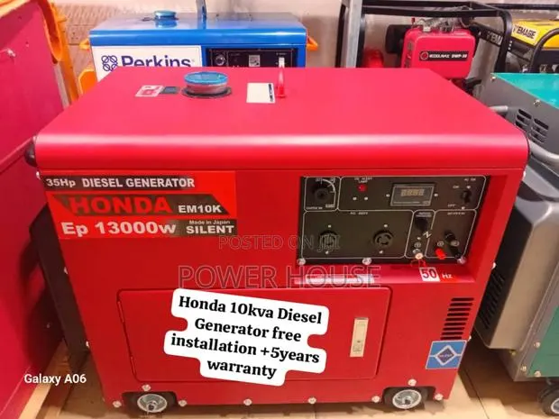 Power Without Barriers Honda Diesel Generator 10kva Silent · Photo 1