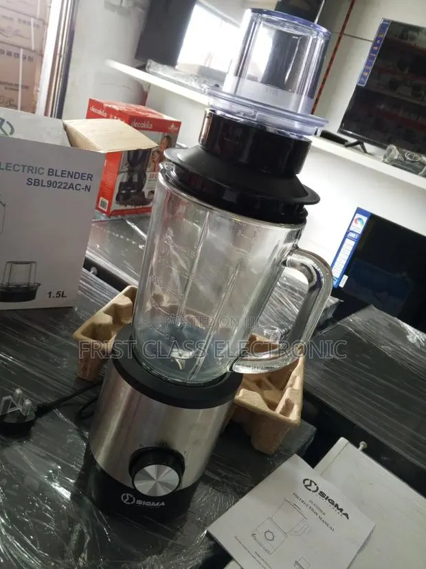 1.5 Liters Sigma Blender - Perfect for Homes Juice Bar and Restaurant · Photo 1