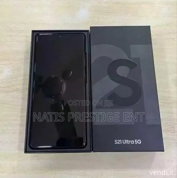 New Samsung Galaxy S21 Ultra 5G 256 GB Black · Photo 1