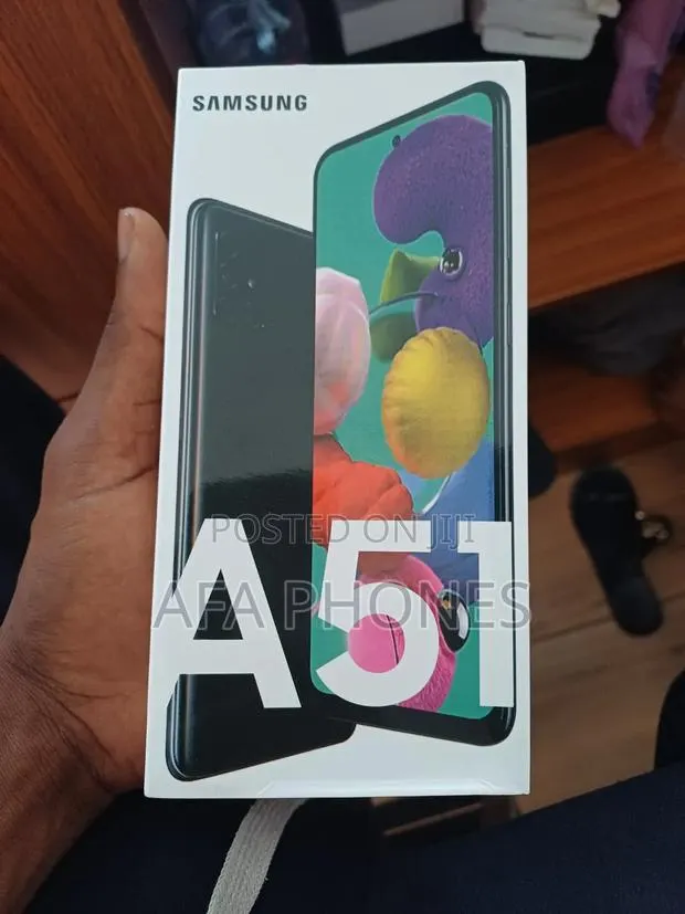New Samsung Galaxy A51 128 GB Black · Photo 1