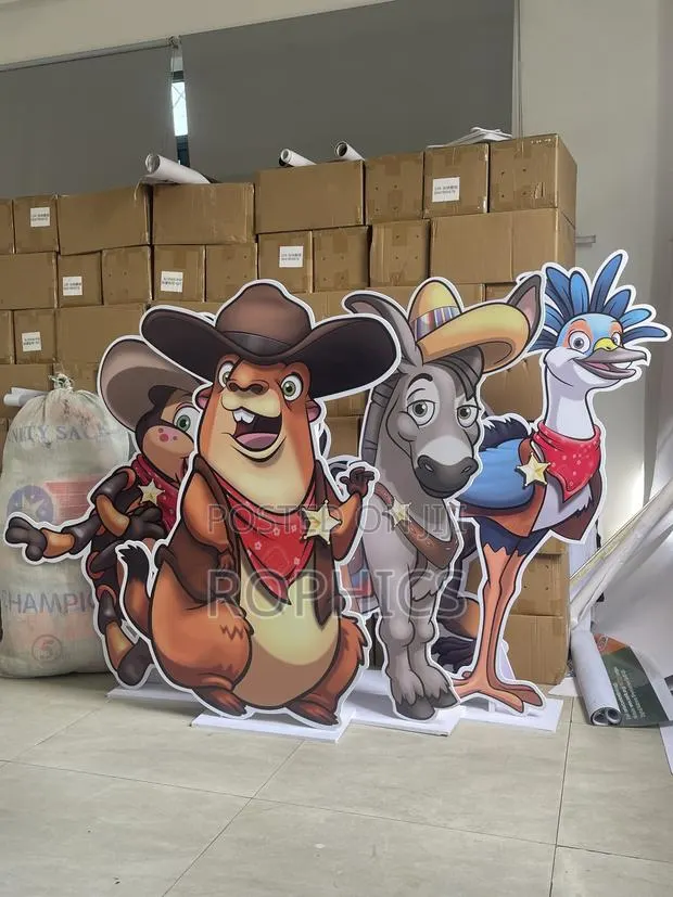 ABS Board and Paper or Cards Cut Outs · Photo 1
