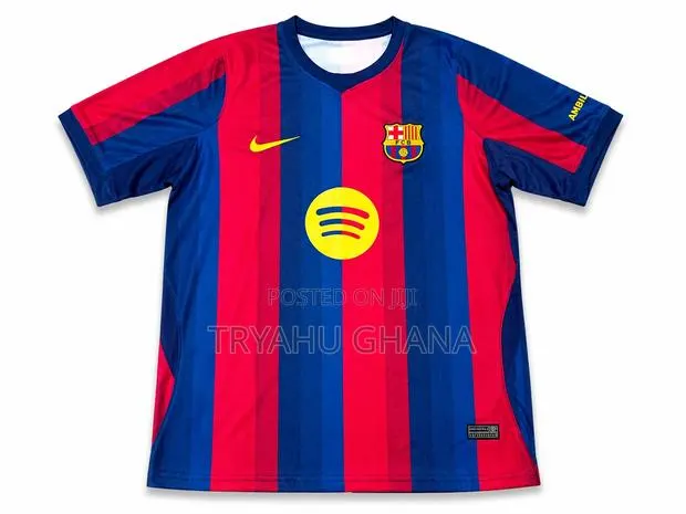 Shop Authentic Latest Barcelona Home 2026/2027 Jerseys at Tryahu Ghana · Photo 1