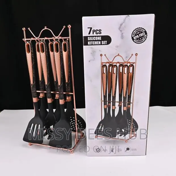 7pcs Silicone Kitchen Set · Photo 1