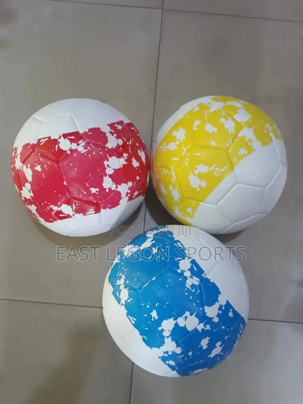 Football Leather Size 5 New Soccer Ball · Photo 1