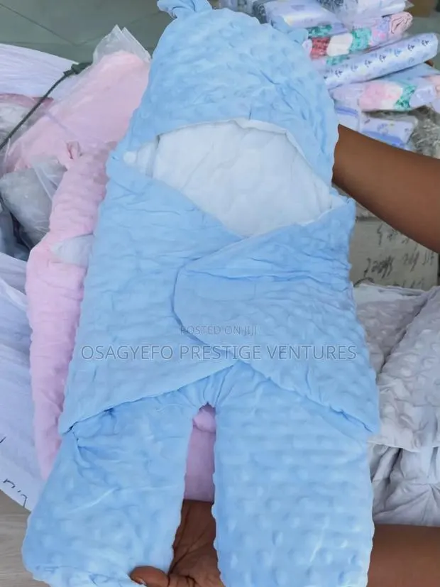 Plush Newborn Swaddle Sleeping Bag · Photo 1