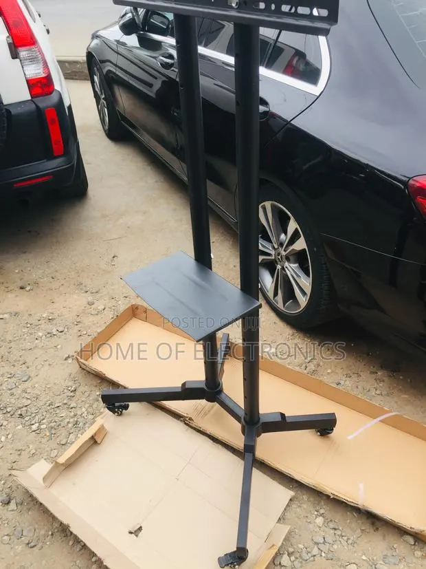 With Mount Mobile Movable Trolley Cart (32-70 Inches) · Photo 1
