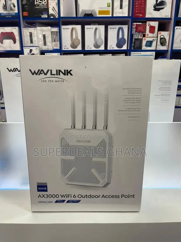 Wavlink Ax3000 Wifi 6 Wireless Outdoor Wireless Access Point · Photo 1