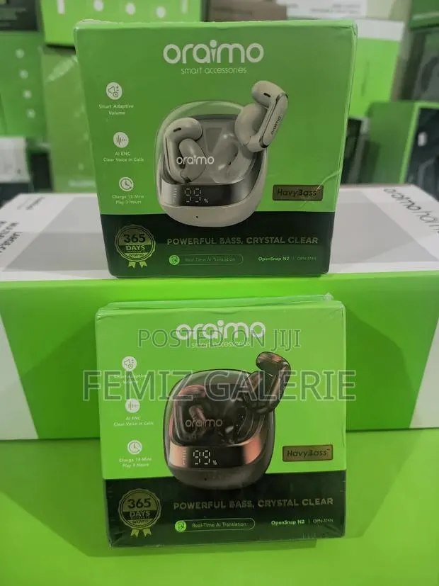 Oraimo Opensnap N2 Adaptive Volume Open-Ear TWE · Photo 1